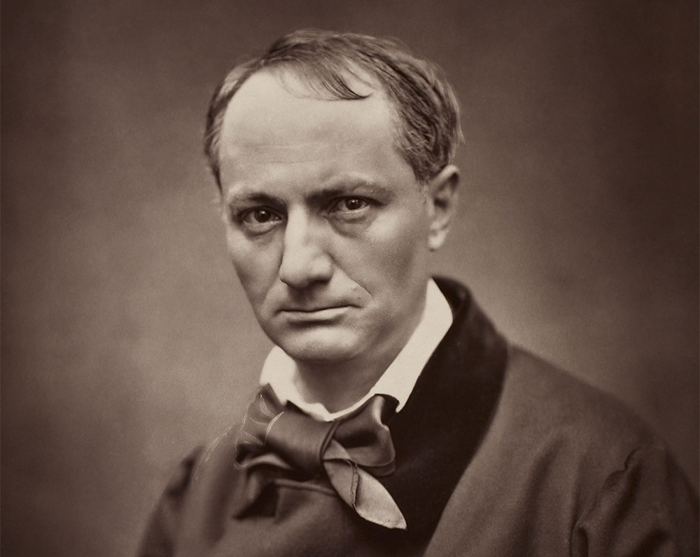 Portrait of Charles Baudelaire, c.1862, by Étienne Carjat (Wikimedia Commons)